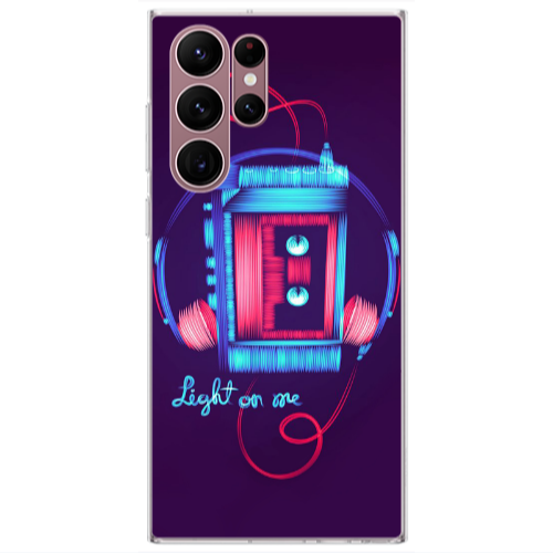 Samsung S22 Ultra Light on me Transparent Silicone TPU Θήκη
