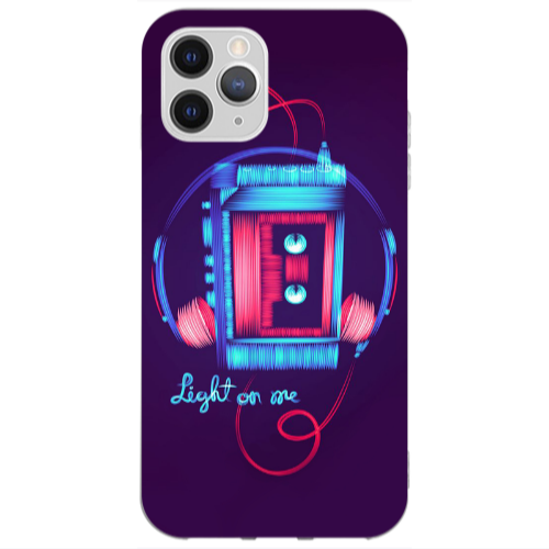 Apple iPhone 13 Pro Light on me Transparent Silicone TPU Θήκη