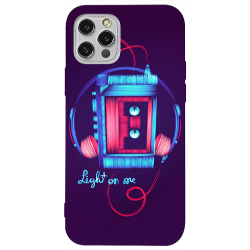 Apple iPhone 12 Pro Light on me Transparent Silicone TPU Θήκη