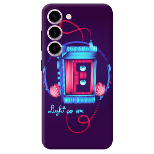 Samsung S23 Plus Light on me Transparent Silicone TPU Θήκη