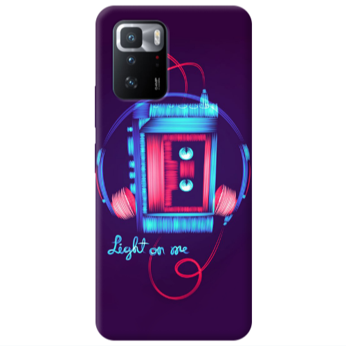 Xiaomi Poco X3 GT Light on me Transparent Silicone TPU Θήκη