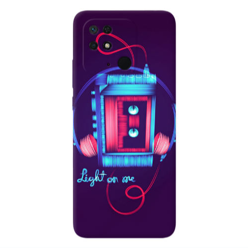 Xiaomi Poco C40 Light on me Transparent Silicone TPU Θήκη