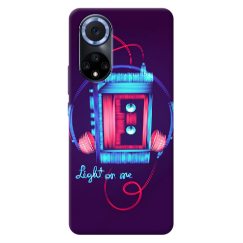 Huawei Nova 9 Light on me Transparent Silicone TPU Θήκη