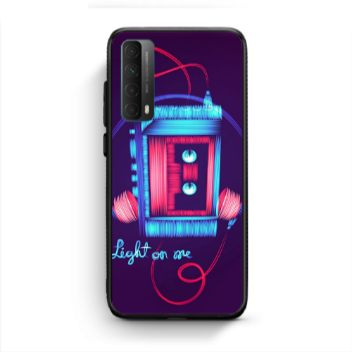Huawei P Smart 2021 Light on me Black Glossy Θήκη