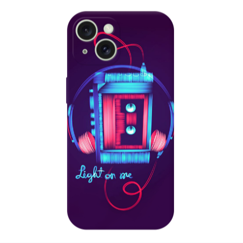 Apple iPhone 15 Light on me Transparent Silicone TPU Θήκη