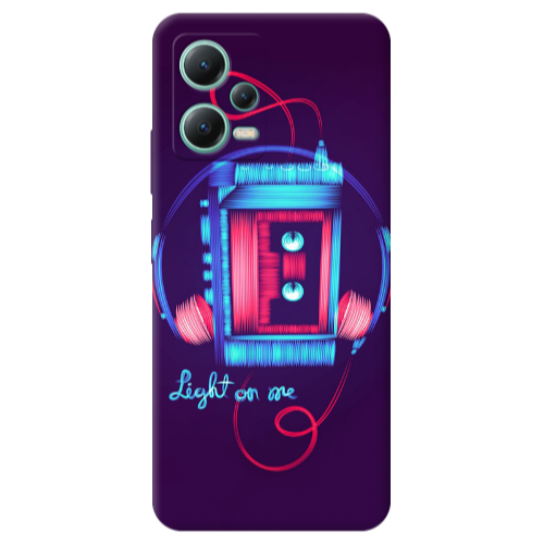Xiaomi Redmi Note 12 Pro Plus 5G Light on me Transparent Silicone TPU Θήκη