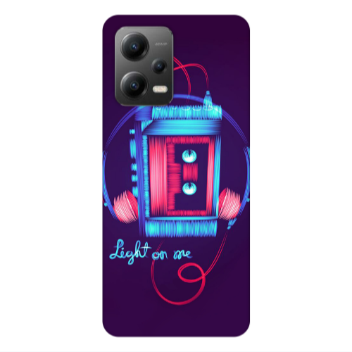 Xiaomi Poco X5 Light on me Transparent Silicone TPU Θήκη