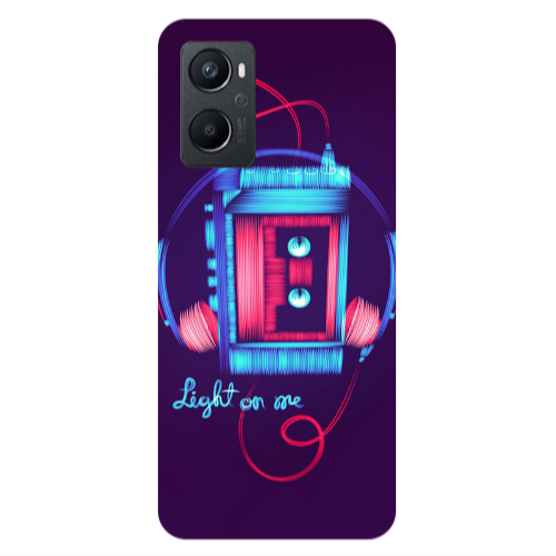Oppo A 96 Light on me Transparent Silicone TPU Θήκη