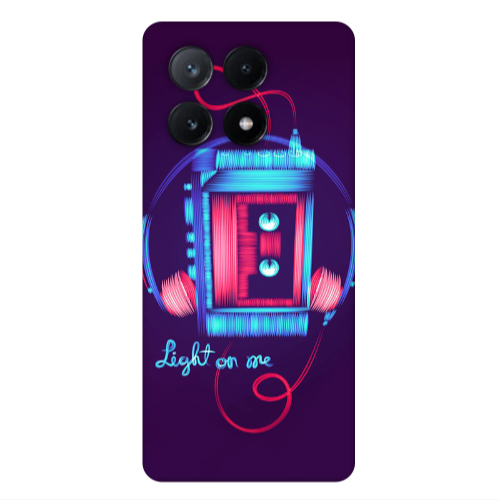 Xiaomi Poco X6Pro 5G Light on me Transparent Silicone TPU Θήκη