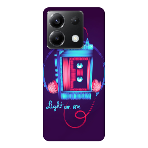 Xiaomi Poco X6 5G Light on me Transparent Silicone TPU Θήκη