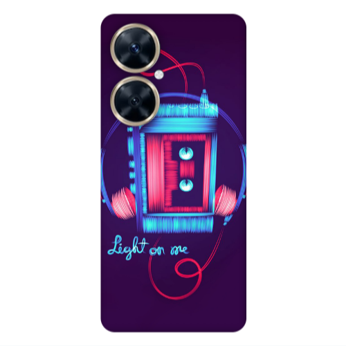 Huawei Nova 11i Light on me Transparent Silicone TPU Θήκη