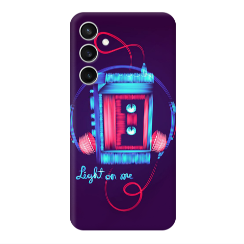 Samsung S24 Plus Light on me Transparent Silicone TPU Θήκη