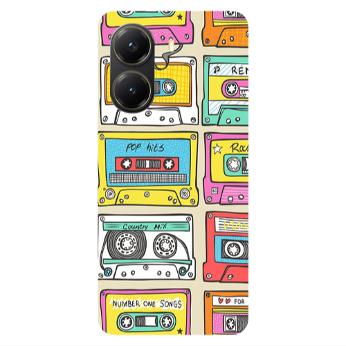 Xiaomi Poco X7 Pro Pop hits Transparent Silicone TPU Θήκη