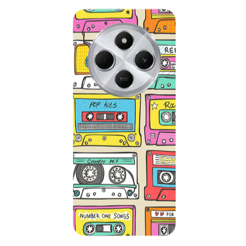 Xiaomi Redmi 14c Pop hits Transparent Silicone TPU Θήκη