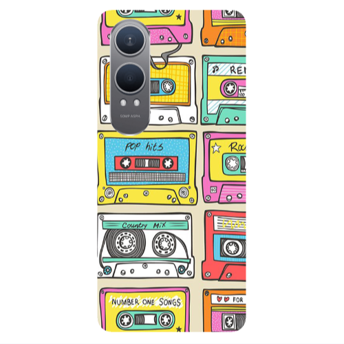 Oneplus Nord Ce 4 lite Pop hits Transparent Silicone TPU Θήκη