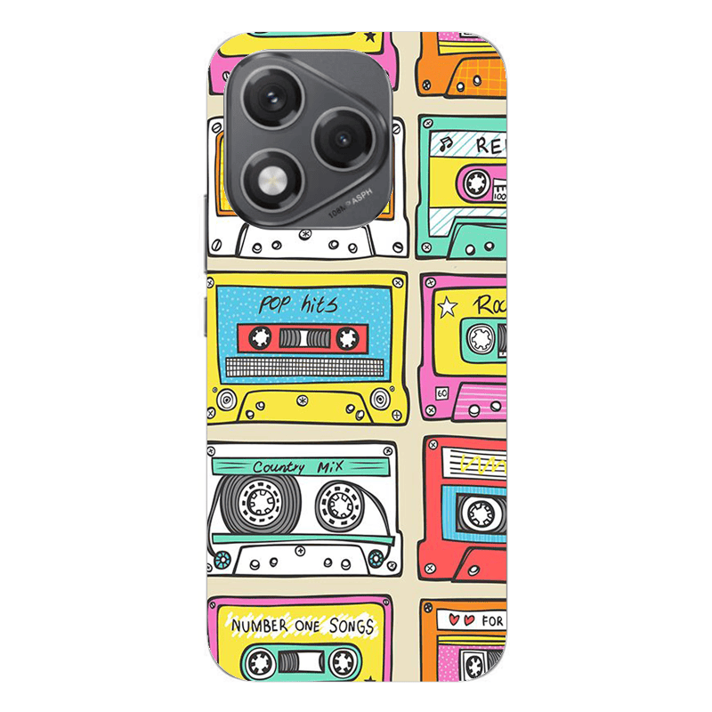 Honor 400 Lite Pop hits Transparent Silicone TPU Θήκη