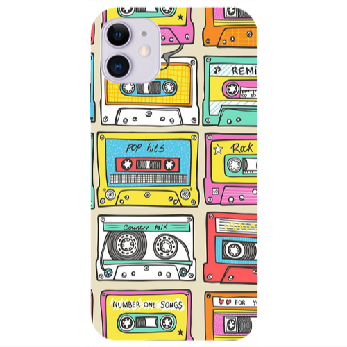 Apple iPhone 11  Pop hits Transparent Silicone TPU Θήκη