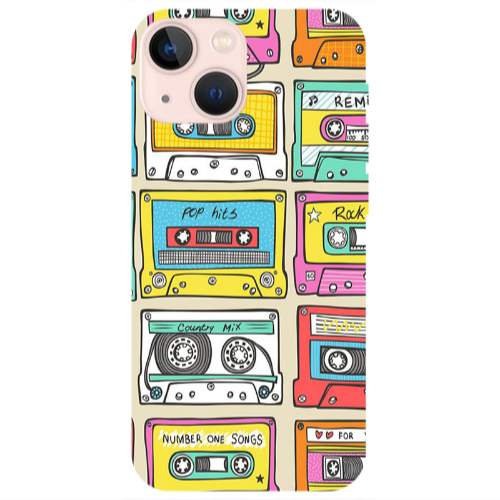 Apple iPhone 13 Pop hits Transparent Silicone TPU Θήκη