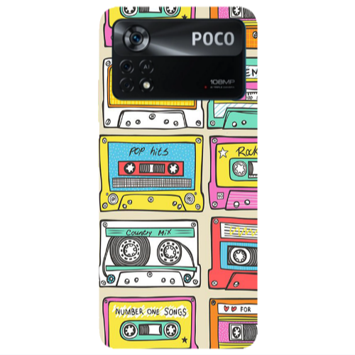 Xiaomi Poco X4 Pro Pop hits Transparent Silicone TPU Θήκη