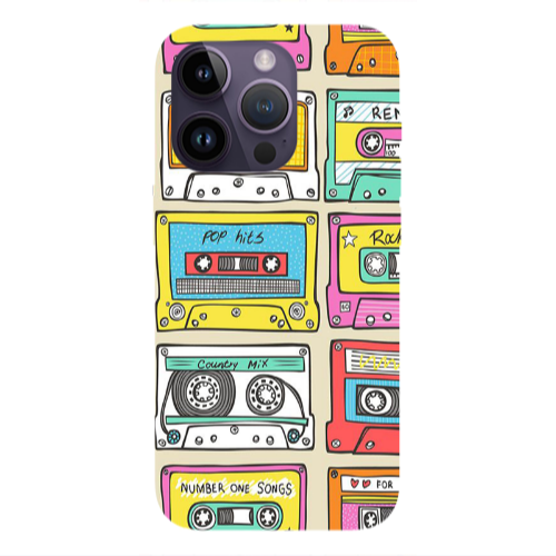 Apple iPhone 14 Pro  Pop hits Transparent Silicone TPU Θήκη