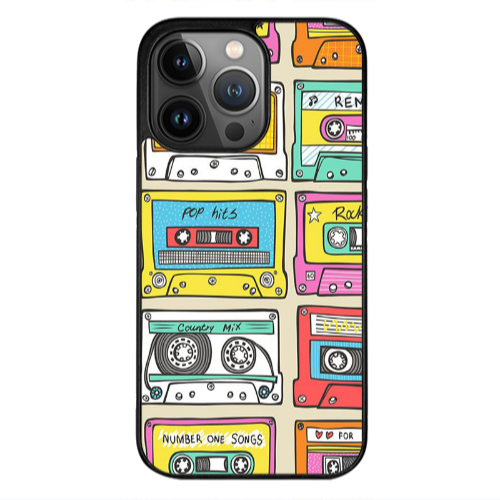 Apple iPhone 13 Pro Pop hits Black Glossy Θήκη