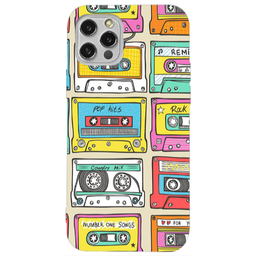 Apple iPhone 12 Pro Pop hits Transparent Silicone TPU Θήκη