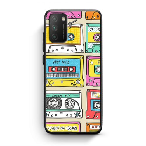 Xiaomi Poco M3 Pop hits Black Glossy Θήκη