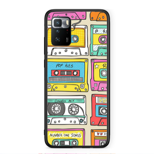 Xiaomi Poco X3 GT Pop hits Black Glossy Θήκη