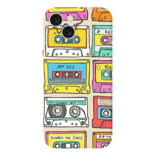 Apple iPhone 15 Plus Pop hits Transparent Silicone TPU Θήκη