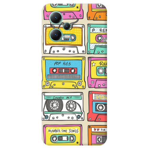 Xiaomi Redmi Note 12 Pro Plus 5G Pop hits Transparent Silicone TPU Θήκη