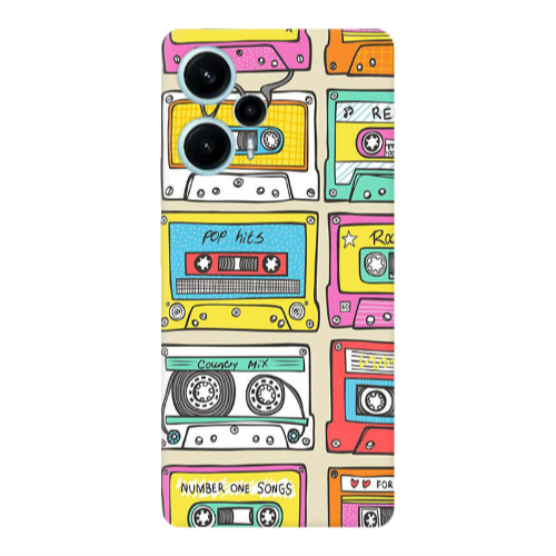 Xiaomi Poco F5 Pop hits Transparent Silicone TPU Θήκη