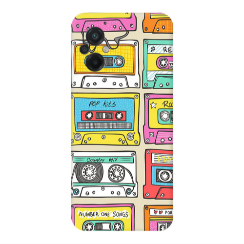 Xiaomi Poco M5 Pop hits Transparent Silicone TPU Θήκη