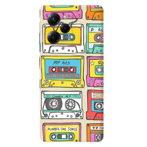 Xiaomi Poco X5 Pro Pop hits Transparent Silicone TPU Θήκη