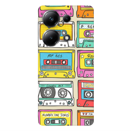 Xiaomi Poco M6 Pro 4G Pop hits Transparent Silicone TPU Θήκη