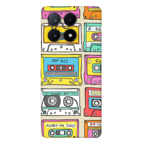 Xiaomi Poco X6Pro 5G Pop hits Transparent Silicone TPU Θήκη