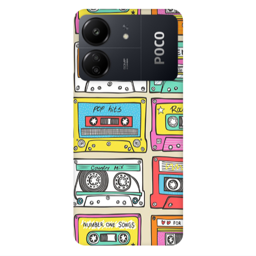 Xiaomi Poco C65 Pop hits Transparent Silicone TPU Θήκη