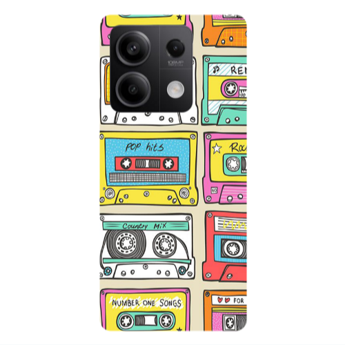 Xiaomi Redmi Note 13Pro 5G Pop hits Transparent Silicone TPU Θήκη