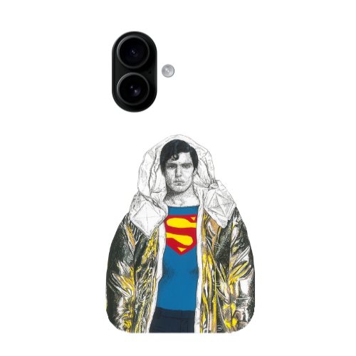 Apple Iphone 16 plus Superman 2 Transparent Silicone TPU Θήκη