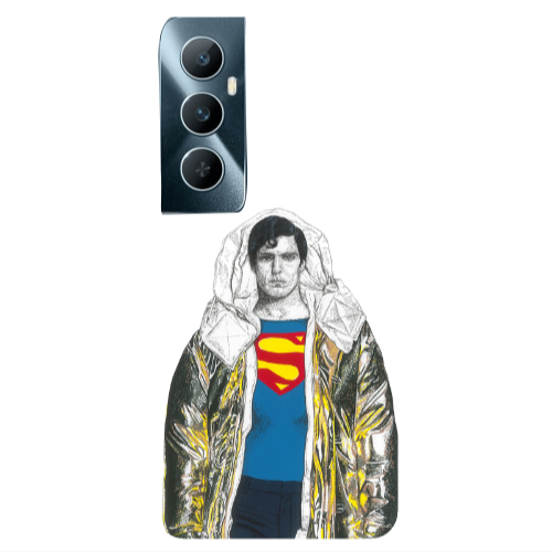 Realme C65 Superman 2 Transparent Silicone TPU Θήκη