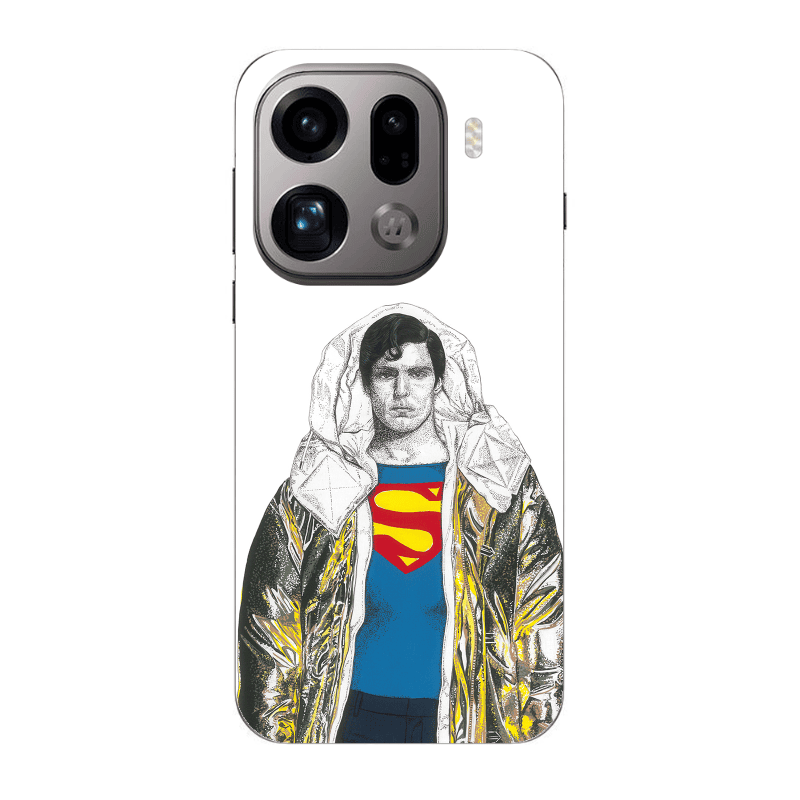 Oppo Find X9 Pro Superman 2 Transparent Silicone TPU Θήκη