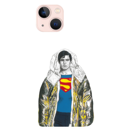 Apple iPhone 13 Superman 2 Transparent Silicone TPU Θήκη