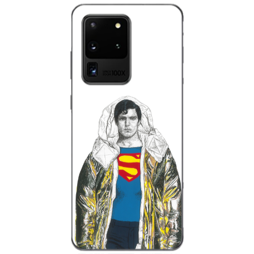 Samsung S20 Ultra Superman 2 Transparent Silicone TPU Θήκη