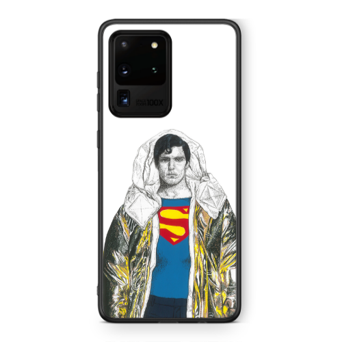 Samsung S20 Ultra Superman 2 Black Glossy Θήκη