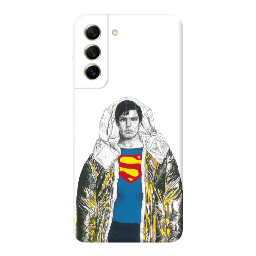 Samsung S21 Superman 2 Transparent Silicone TPU Θήκη