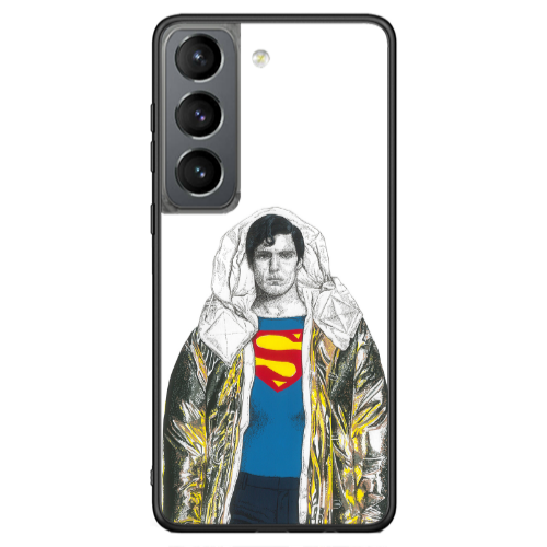Samsung S21 Ultra Superman 2 Black Glossy Θήκη