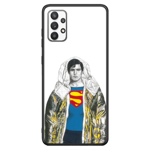 Samsung A13 4G Superman 2 Black Glossy Θήκη
