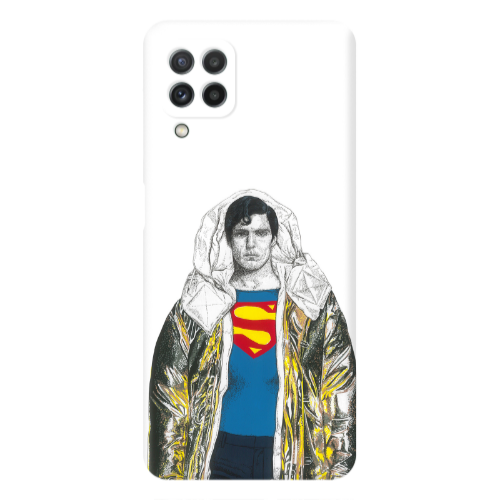 Samsung A22 4G Superman 2 Transparent Silicone TPU Θήκη
