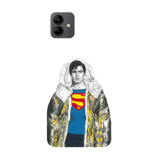 Samsung A04 Superman 2 Transparent Silicone TPU Θήκη