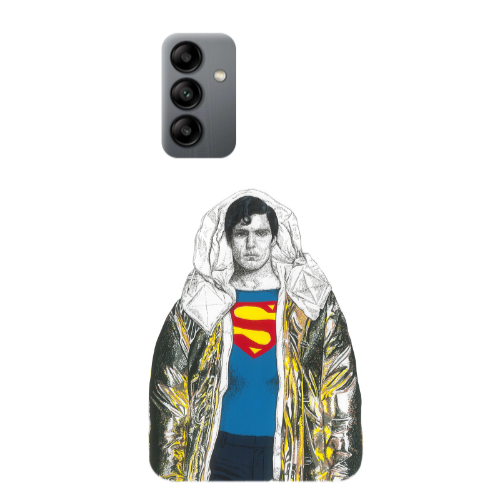 Samsung A04S Superman 2 Transparent Silicone TPU Θήκη