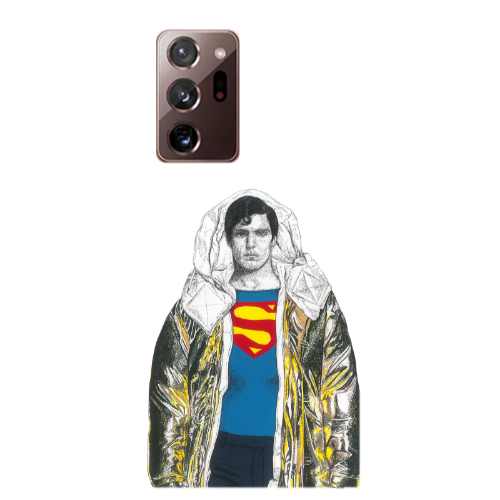 Samsung Note 20 Ultra Superman 2 Transparent Silicone TPU Θήκη